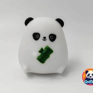 Pandás éjszakai lámpa LED világítással