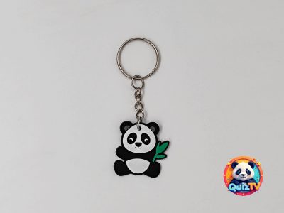 Pandás kulcstartó, két darabos szett
