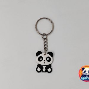 Pandás kulcstartó, két darabos szett