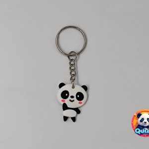 Pandás kulcstartó, két darabos szett