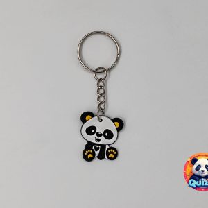 Pandás kulcstartó, két darabos szett
